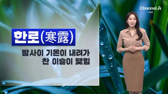 Screenshot 2026-10-08 at 06-47-35 날씨 찬 이슬 맺히는 ‘한로’…맑은 하늘 큰 일교차.png [날씨] 당분간 일교차 15도 안팎…낮에는 포근