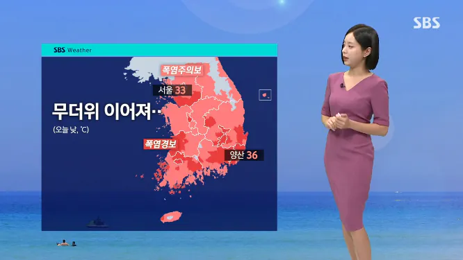 Screenshot 2026-08-24 at 06-41-30 날씨 꺾이지 않는 폭염…서울 9일 만에 다시 열대야.png [날씨] 이번 주도 여전한 ‘찜통’…남부 소나기