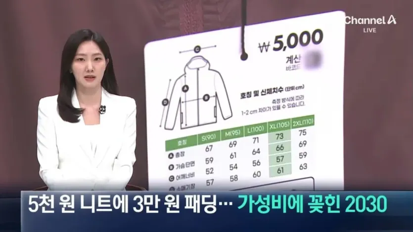 2030 사로잡은 가성비 의류