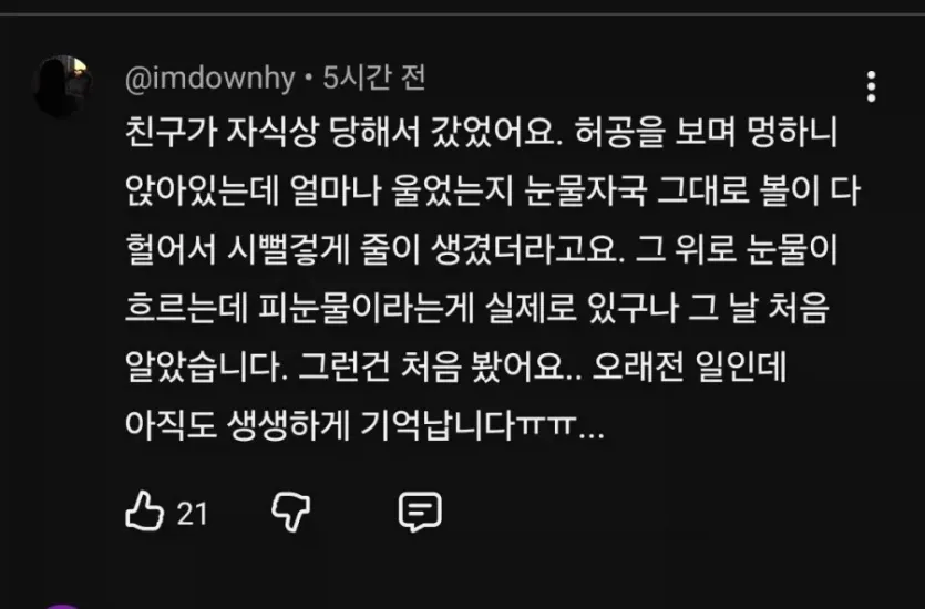 13832.webp 부모가 죽으면 산에 묻고 자식이 죽으면 가슴에 묻는다.