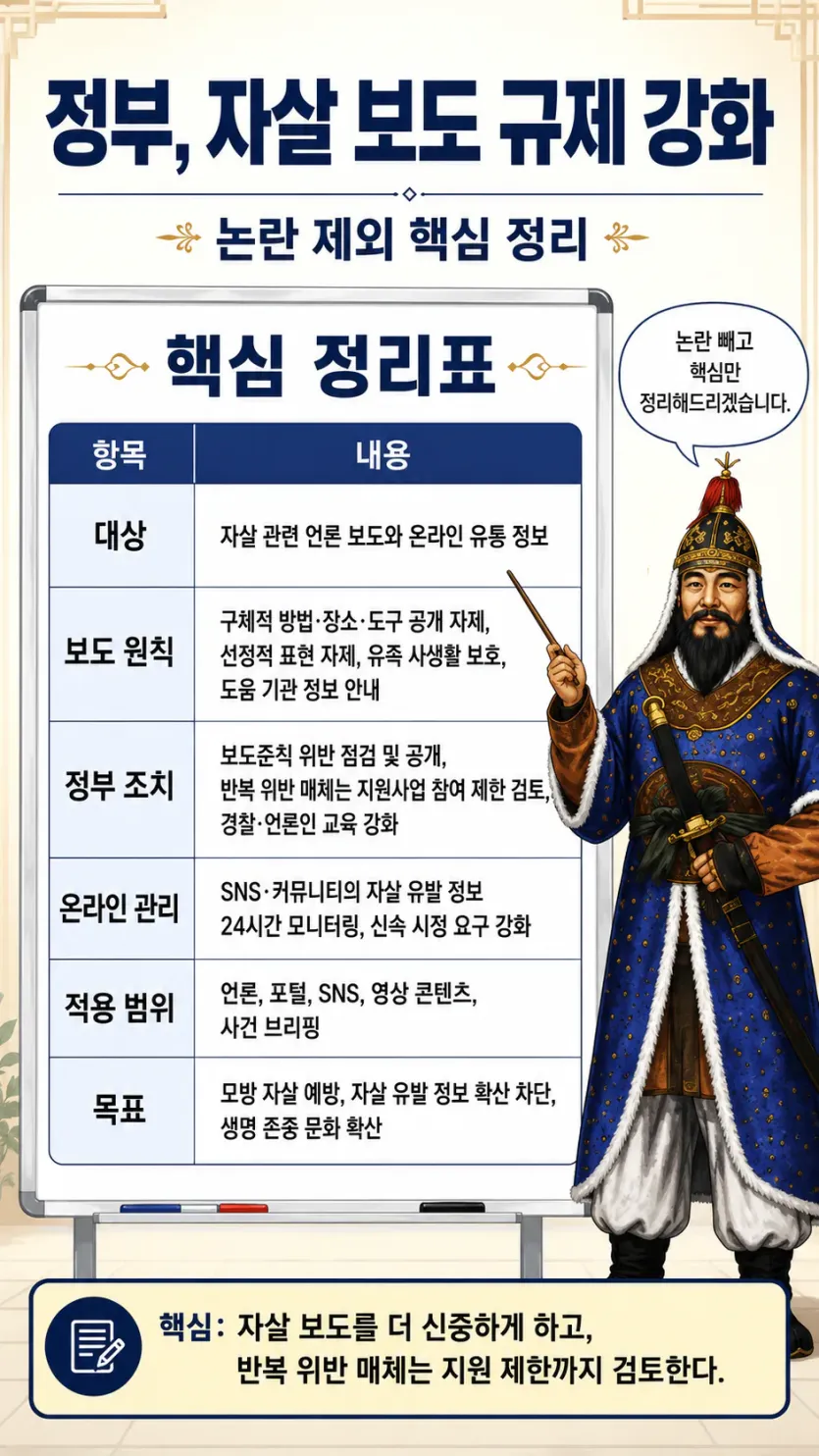 이번에 도입하는 자살율 낮추는 정책 이번에 나온 자살율 줄이는 정책