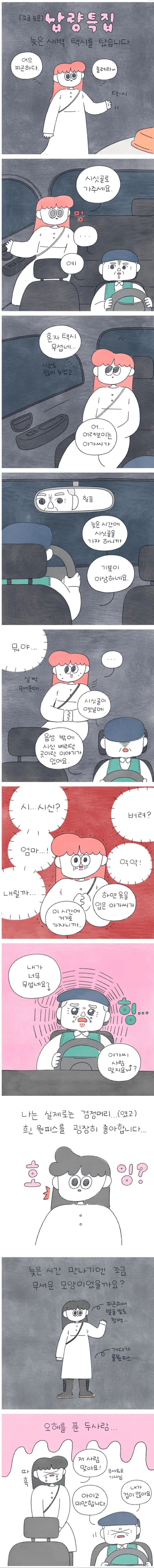 6ac6cb85fb0da8c842c790803d481e8b.png 밤에 택시 탔는데 기사님 손님 둘다 당황한 이유.jpg 밤에 택시 탔는데 기사님 손님 둘다 당황한 이유